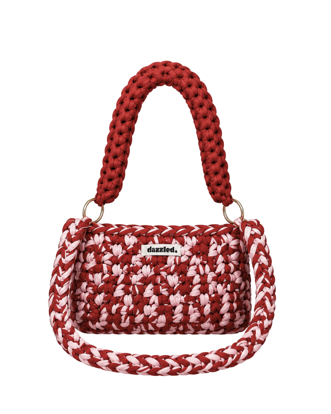 The Bowie bag | Red and pink