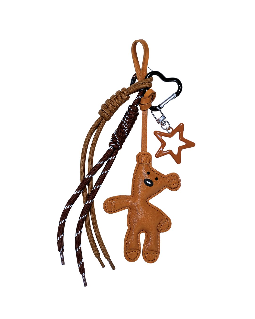 Brown Teddy bag charm accessory by Dazzled