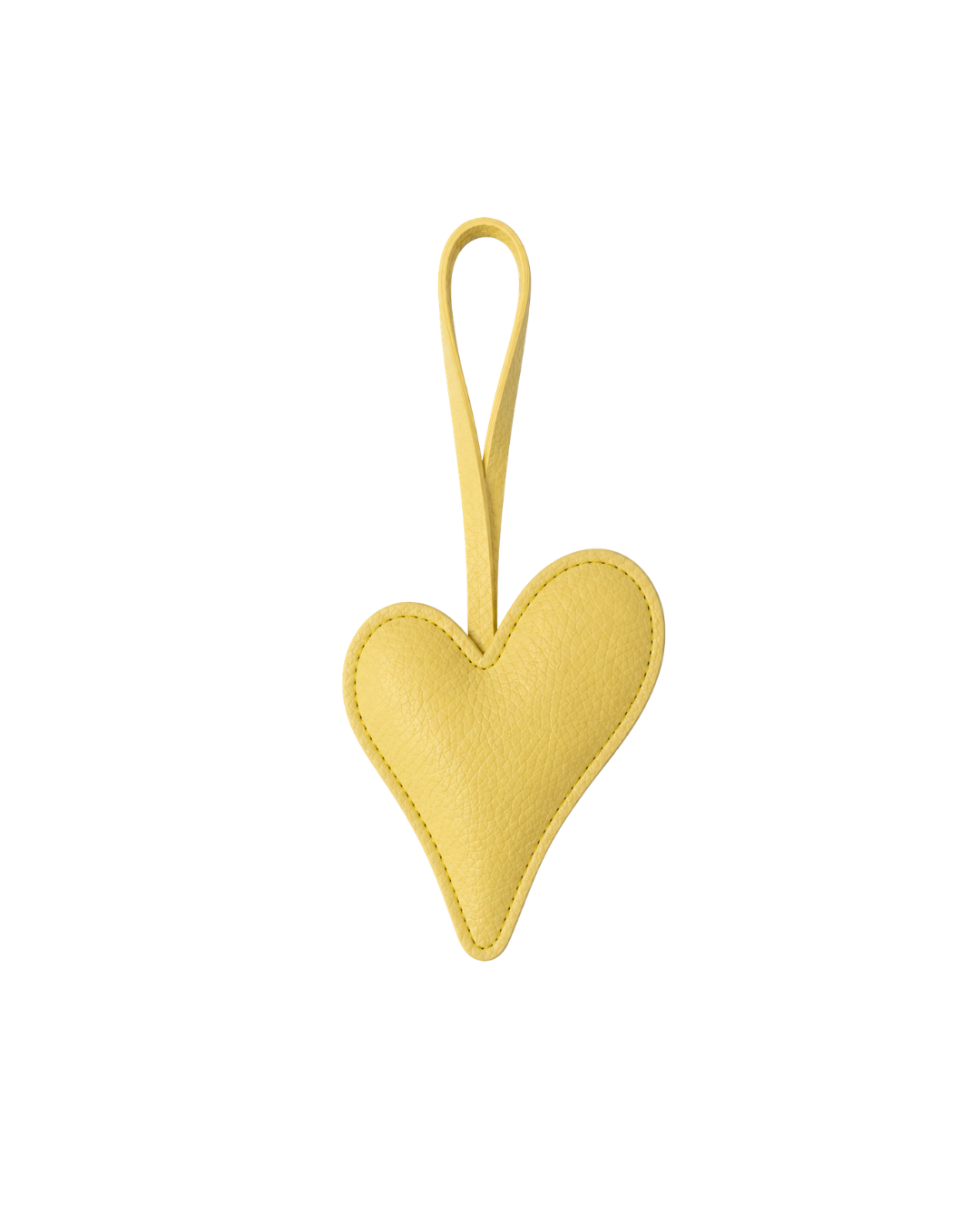 Yellow Heart bag charm accessory by Dazzled