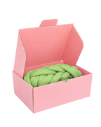 Crochet DIY Kit Green with yarn and materials by Dazzled
