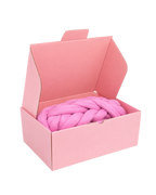 Crochet DIY Kit Pink with yarn and materials by Dazzled