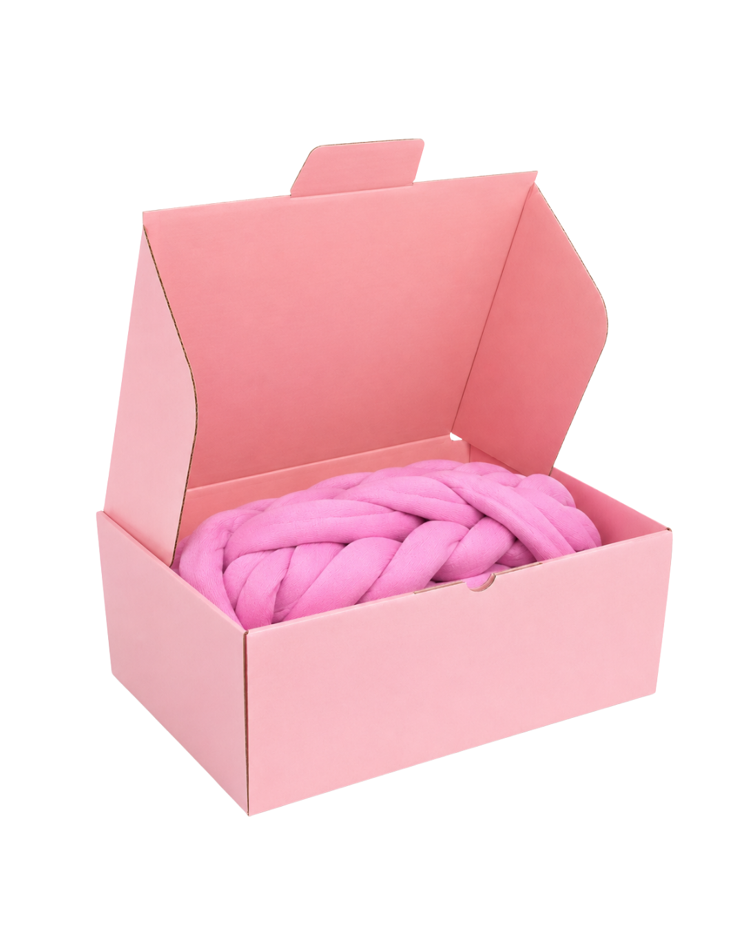 Crochet DIY Kit Pink with yarn and materials by Dazzled