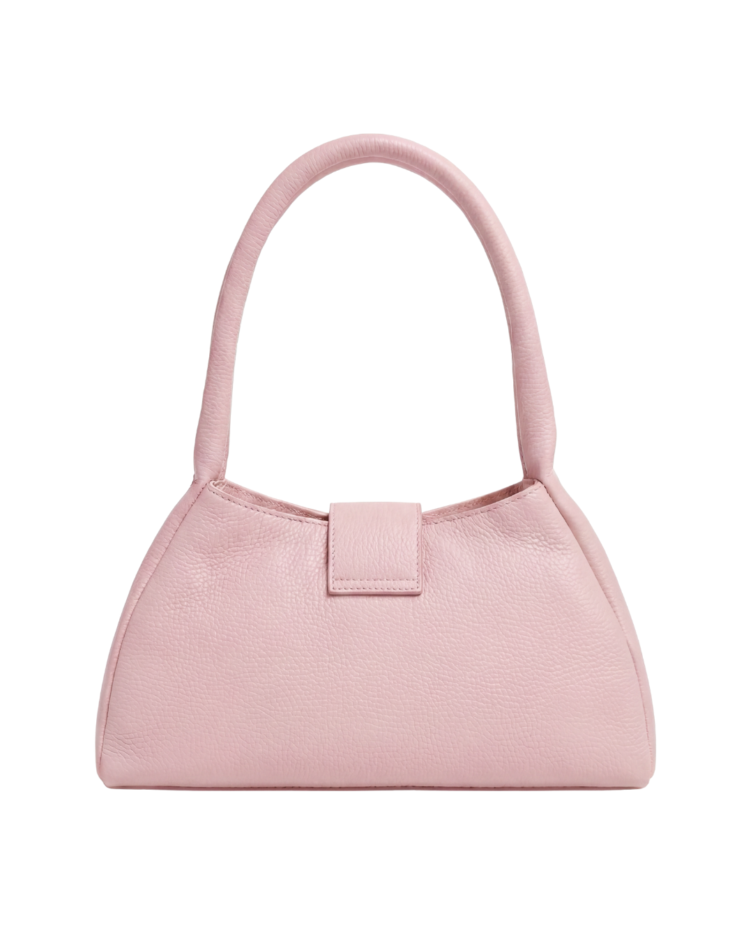Back view of pink statement shoulder bag for women by Dazzled