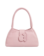 Pink statement shoulder bag for women by Dazzled