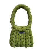 The Mae Bag Green crochet handbag by Dazzled